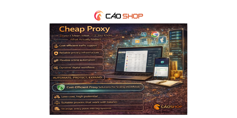 Cheap Proxy Doesn’t Mean Weak — If You Know What Actually Matters