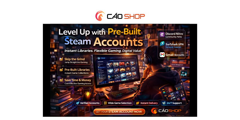 Steam Accounts Are the Shortcut Most Gamers Don’t Talk About