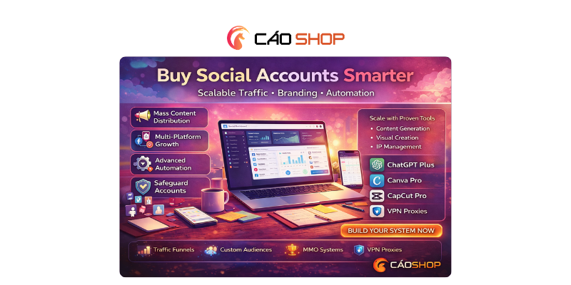 Buy Social Accounts: The Hidden System Behind Fast Online Growth