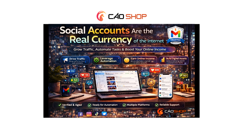 Social Accounts Are the Real Currency of the Internet — Not Just Followers