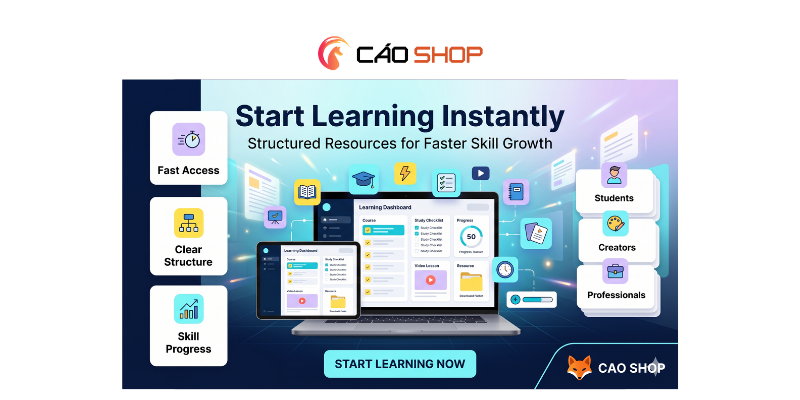 Instant Learning Resources: The Fastest Way to Start Building Skills Without Wasting Time