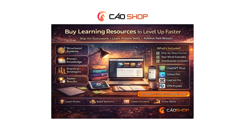 Buy Learning Resources: The Smartest Shortcut to Skill Growth