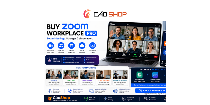 Buy Zoom Workplace Pro: The Upgrade That Turns Meetings Into Real Workflows