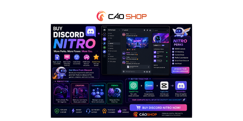 Buy Discord Nitro: The Premium Upgrade That Makes Community, Gaming, and Online Identity Feel Better