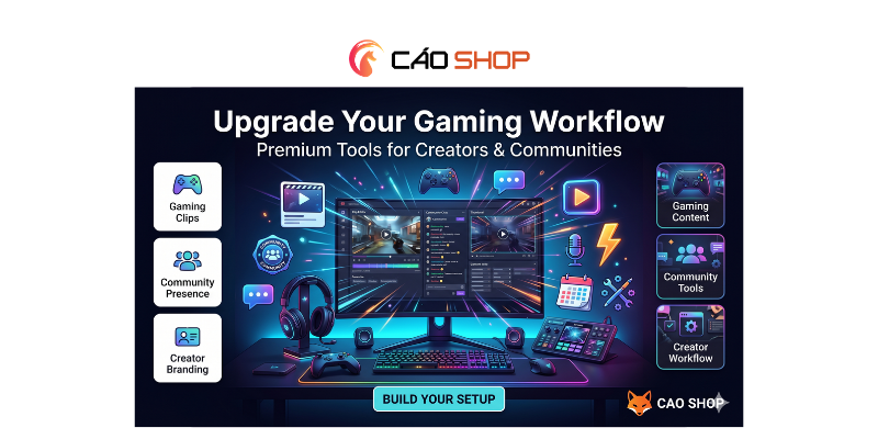 Premium Gaming Tools: The Smarter Way to Upgrade Your PC Gaming Experience
