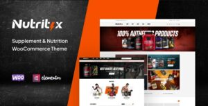 nutritix theme wordpress