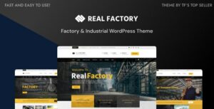 real factory theme wordpress