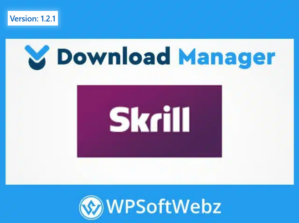 WordPress Download Manager Skrill Payment